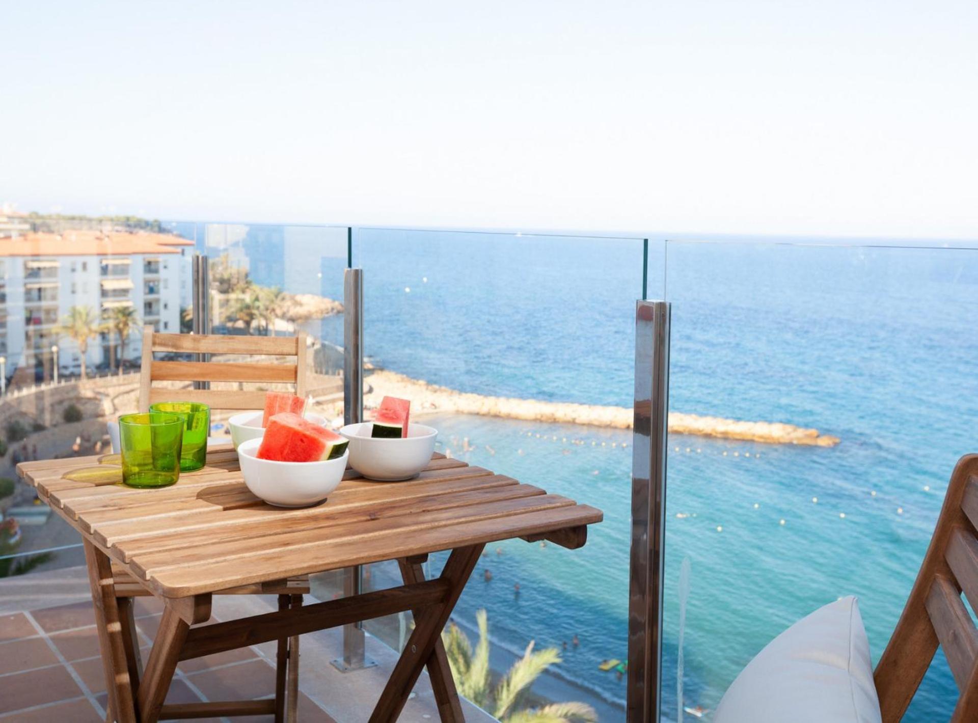 La Cala Beach 4A Deluxe Apartment With Terrace L'Ametlla de Mar Eksteriør billede